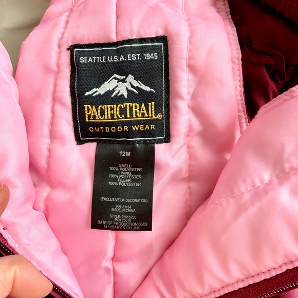 Toddler Girl Snow Jacket & Ski Pants Set - Picture 9 of 9